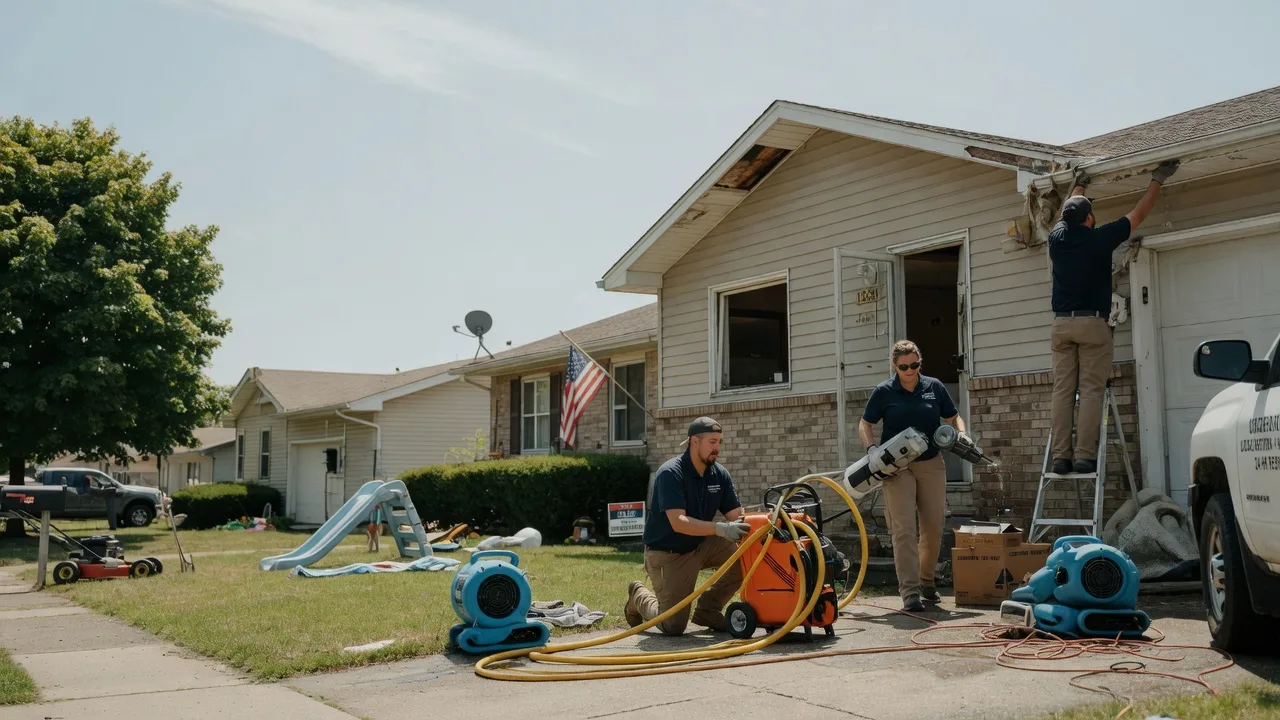 Water Damage Restoration in Wallaceton, PA near me
